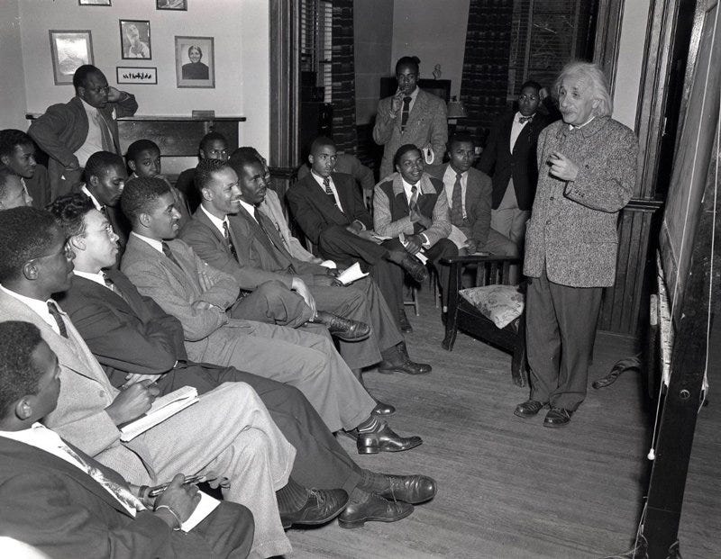 Einstein at Lincoln University Einstein at Lincoln University