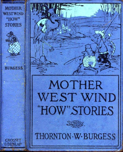 The Project Gutenberg eBook of Mother West Wind "How" Stories, by Thornton  W. Burgess.