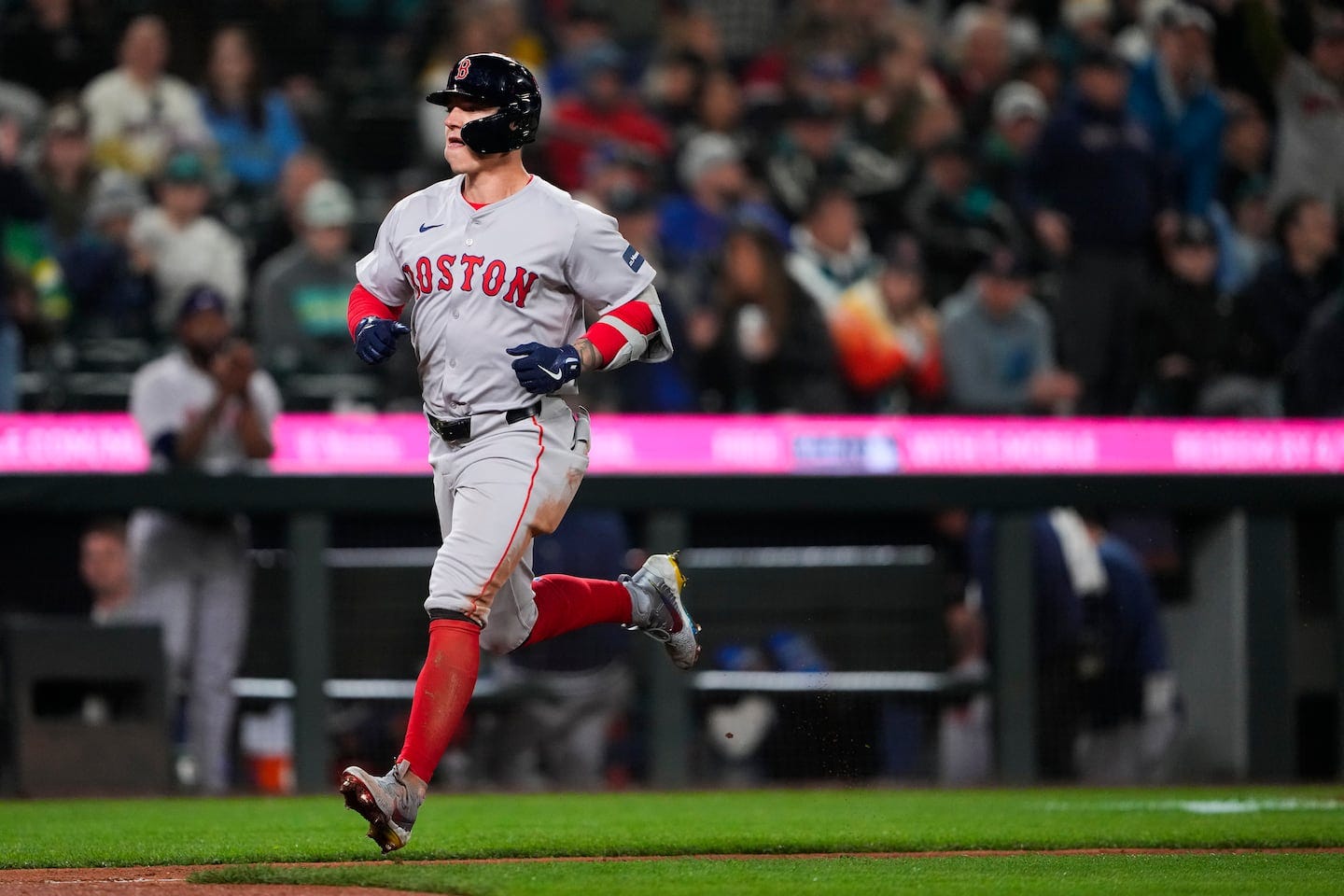 Tyler O'Neill got the Opening Day nod for the Red Sox. Then he made history.