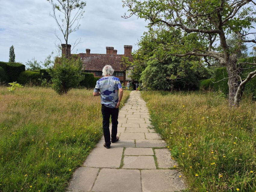 Entrance at Great Dixter copyright Anne Wareham