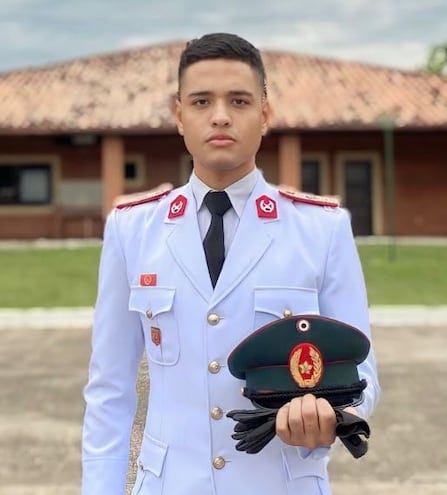 Diego Torres Gómez (18), cadete fallecido ayer.