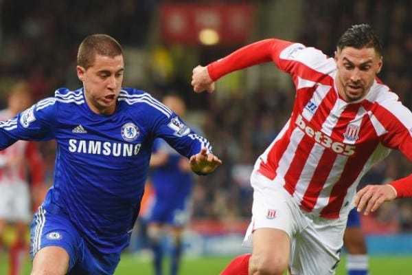 chelsea beats stoke city premier league soccer 2015