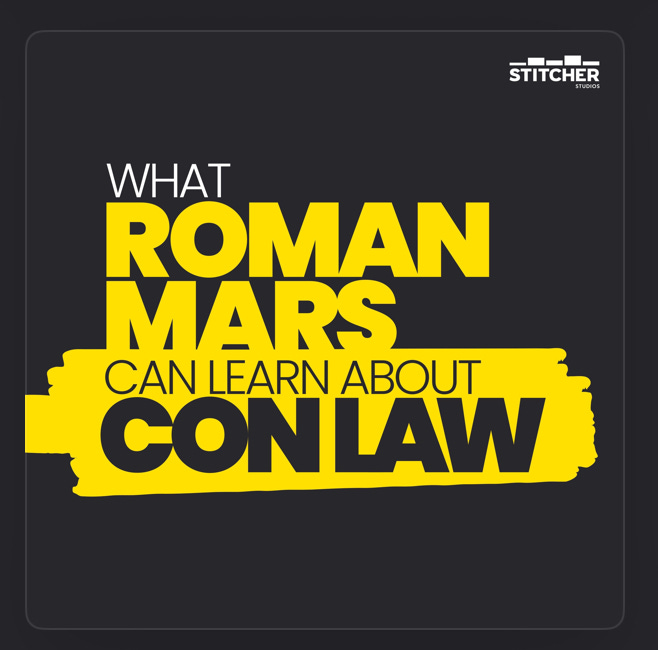 Logo for What Roman Mars Can Learn about Con Law