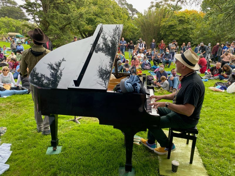 Flower Piano returns to San Francisco Botanical Garden