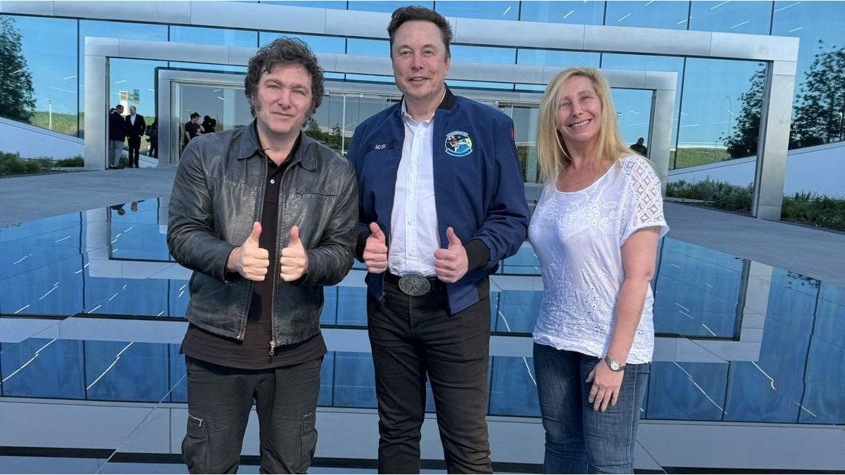 Javier Milei se reunió con Elon Musk en EEUU: Hacia un futuro emocionante e  inspirador
