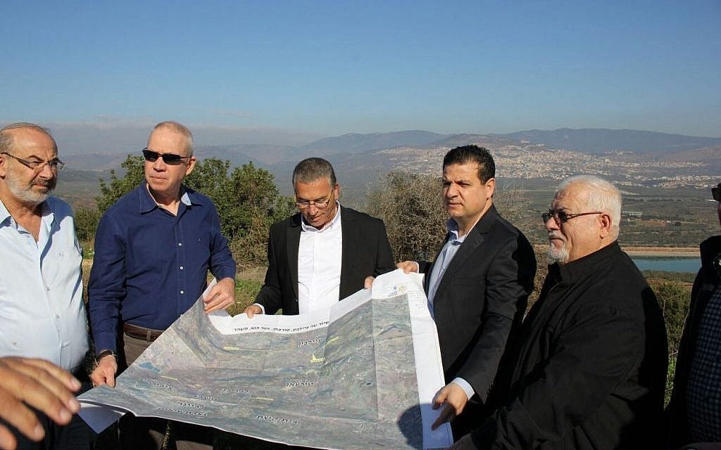 Housing minister, Arab lawmaker get close look at Galilee housing problems  - The Times of Israel