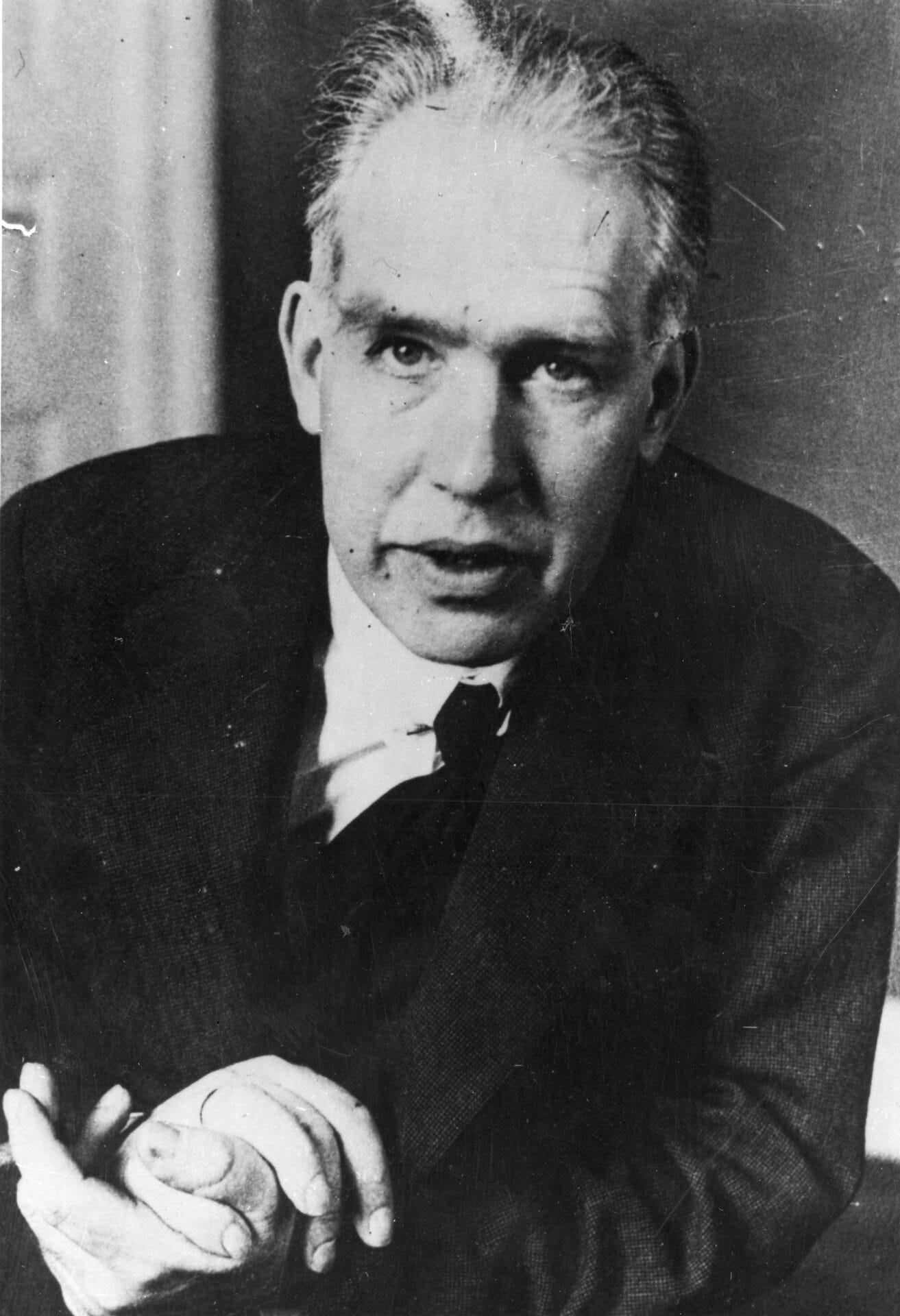 Niels Bohr, December 1945. (AIP)