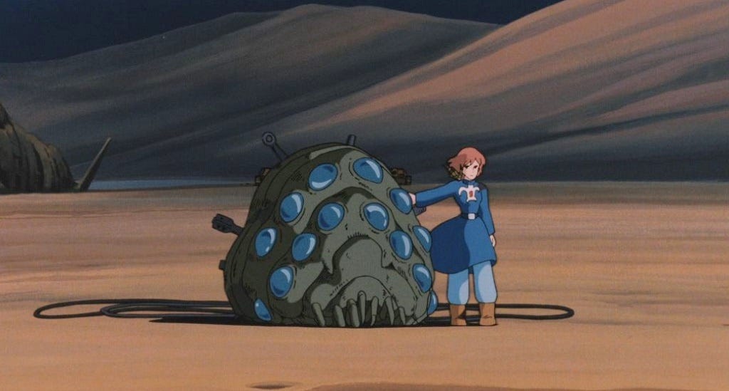 Dossier: Nausicaa della Valle del Vento di Hayao Miyazaki, o convivenza con  la Natura o morte - Il Cineocchio