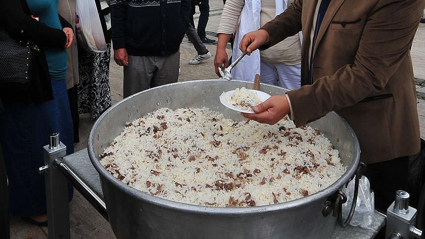 Çinliler Türkiye'nin pilav rekorunu kıramadı