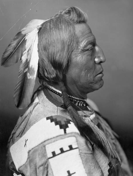 Chief Two Guns White Calf of the Glacier National Park tribe.