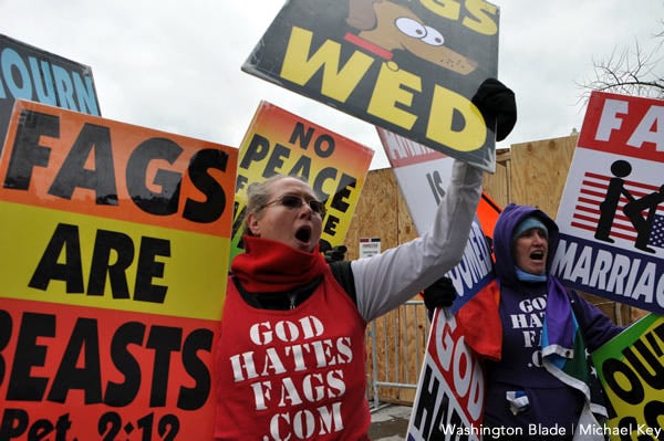 Anti-gay church to target D.C. Pride parade | Westboro Baptist Church