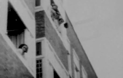 The only known video footage of Anne Frank : r/gifs