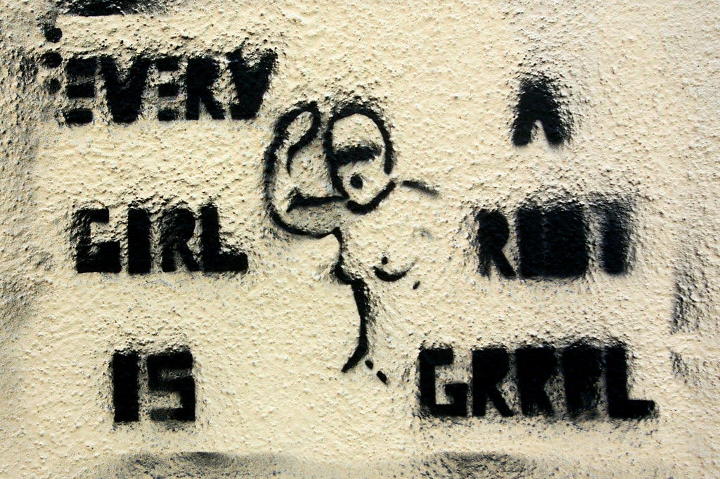 Riot grrrl | Every girl is a riot grrrl. | gaelx | Flickr