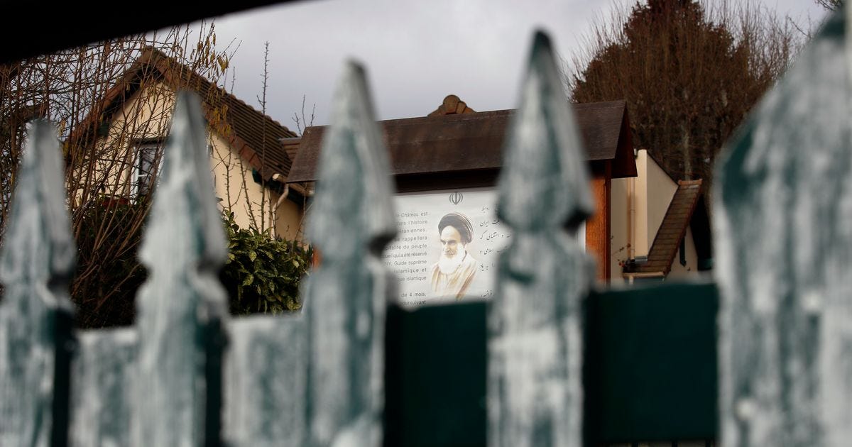 Khomeini launched a revolution from a sleepy French village | The Seattle  Times