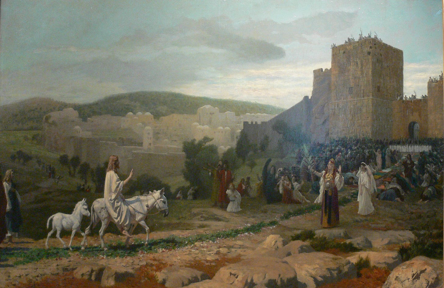 File:Gérôme - L'entrée du Christ à Jérusalem - cadre.jpg - Wikipedia