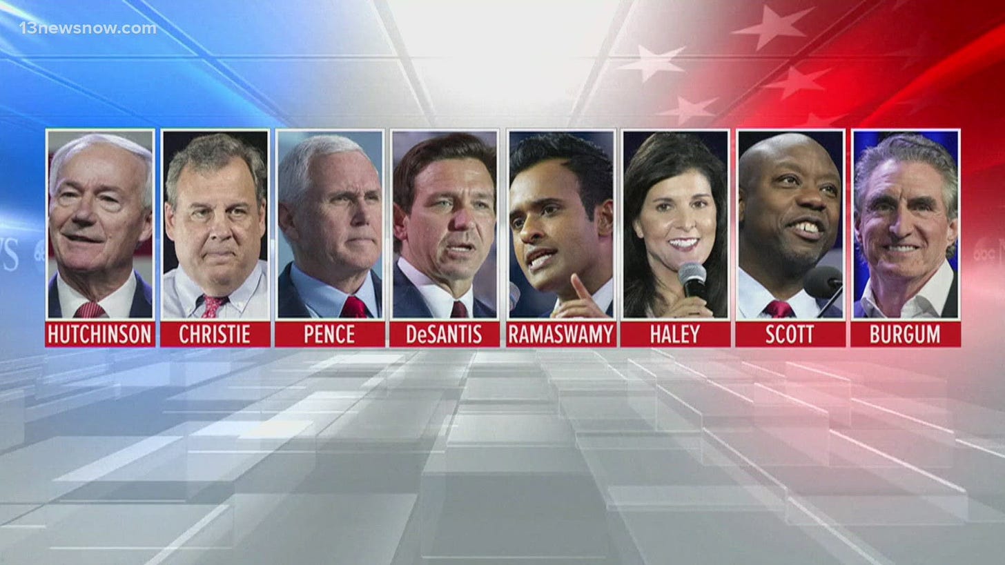 A preview of the first GOP debate of the 2024 election | 13newsnow.com