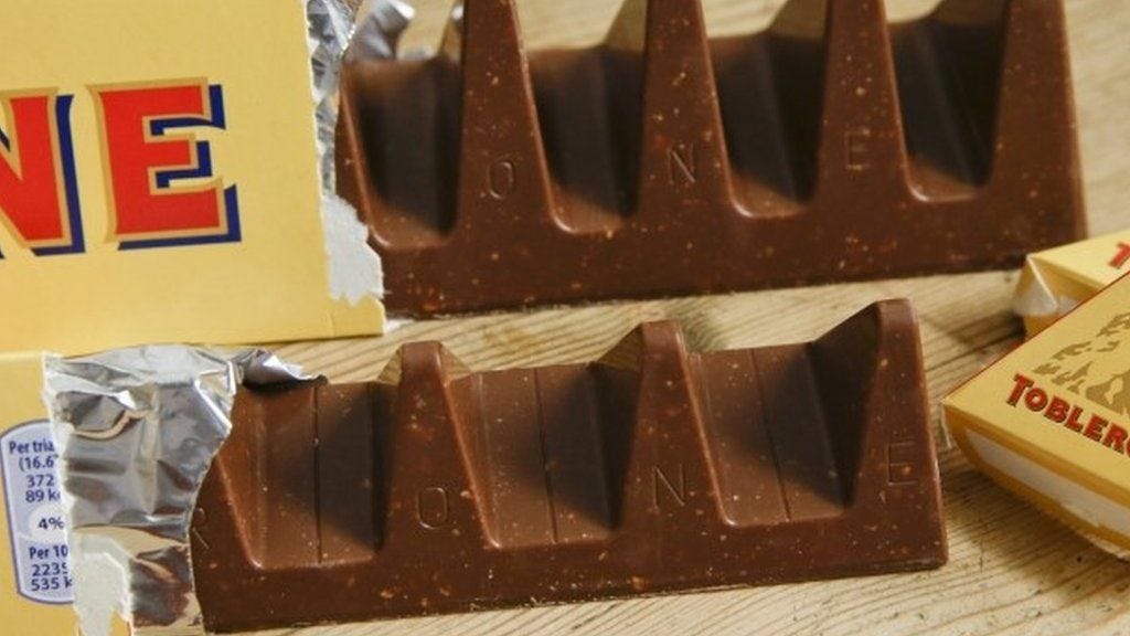 Toblerone's trim: Is this the thin end of the wedge? - BBC News