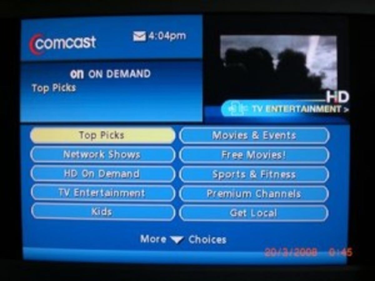 Having comcast On-Demand and begging your parents to rent 1 movie every  month. : r/nostalgia