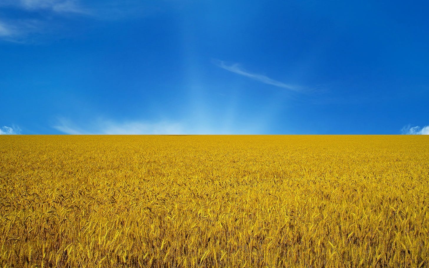 Wallpaper the sky, flag, Ukraine, flag for mobile and desktop, section  пейзажи, resolution 1920x1200 - download