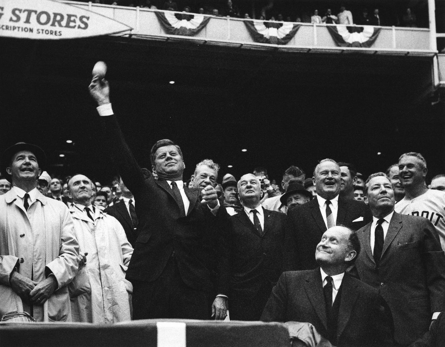 President John F. Kennedy Throws the First Pitch of the 1962 Baseball  Season | DocsTeach