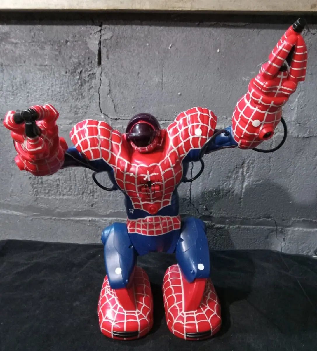 SPIDER-MAN ROBOSAPIEN 2007 WowWee Marvel SpiderMan Robot NO Remote | eBay
