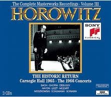 Image result for horowitz carnegie hall 1965