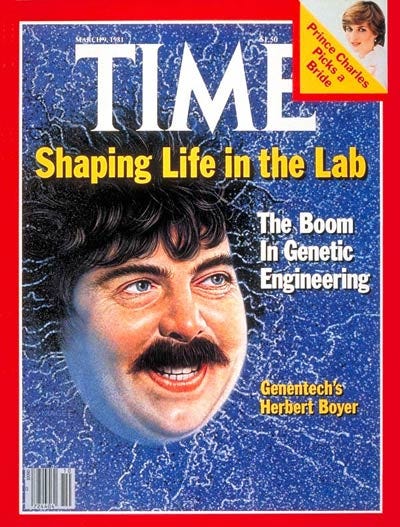 TIME Magazine Cover: Herbert Boyer - Mar. 9, 1981 - Genetics - DNA - Health  & Medicine