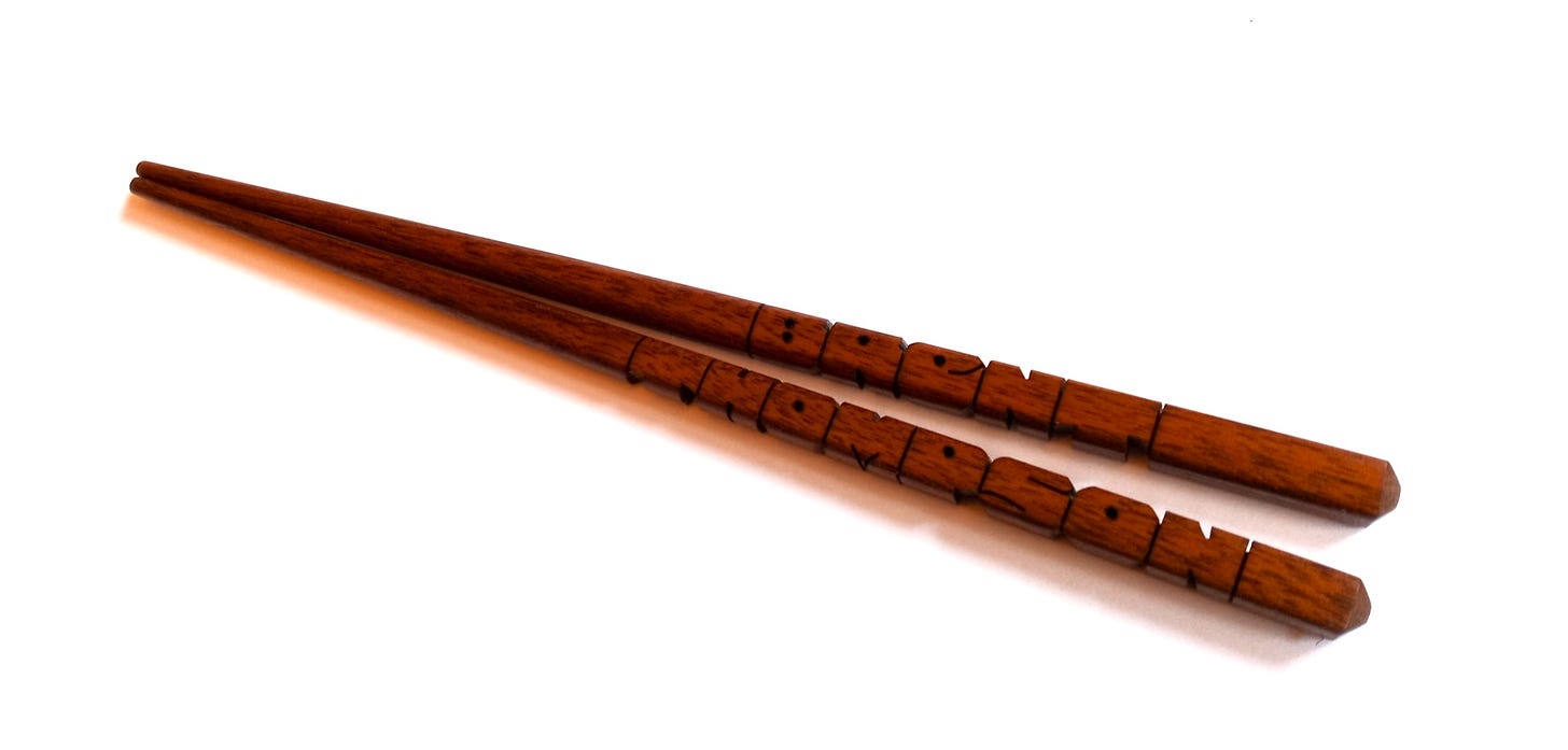 Walnut Wood Chopsticks