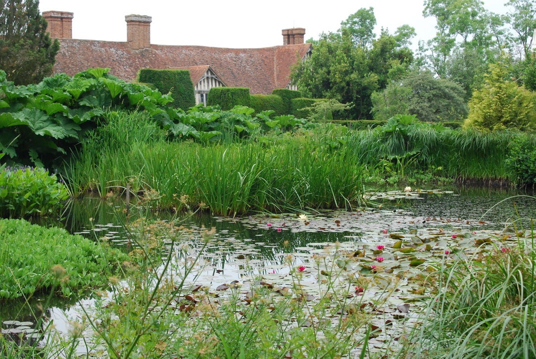 The Horse Pond at Great Dixter in June 2017