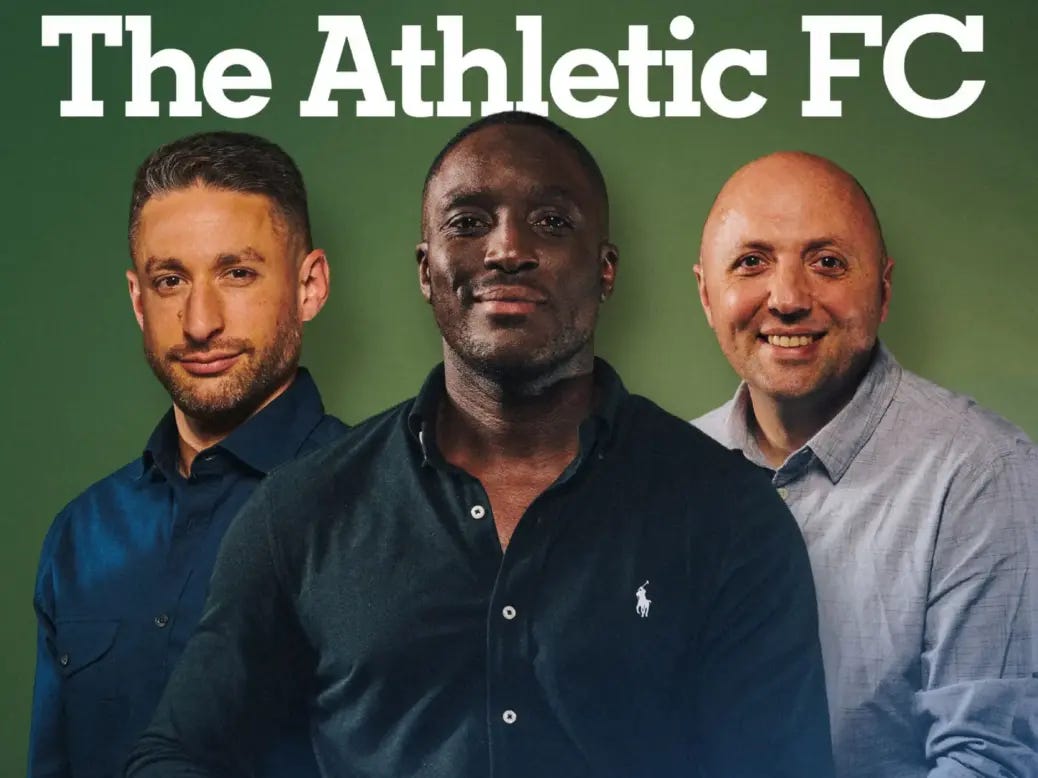 The Athletic FC podcast imagery