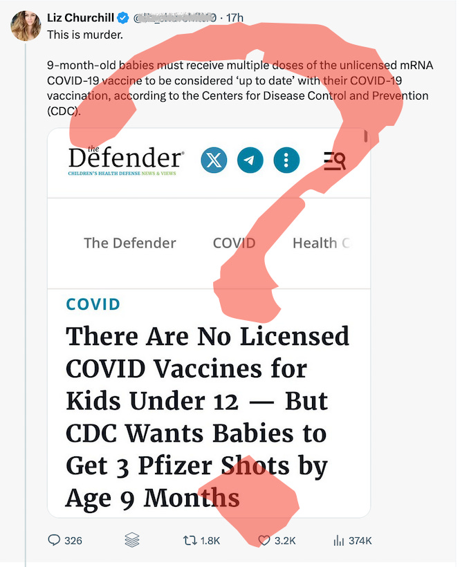 If someone takes the advice of an anti-vaccine influencer, skips getting vaccinated and dies with a vaccine-preventable disease, is that murder? Manslaughter?