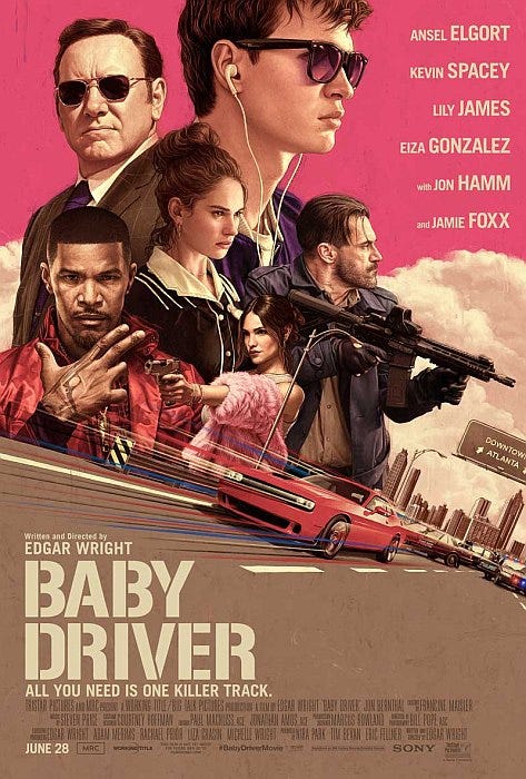 "Baby Driver", reż. Edgar Wright