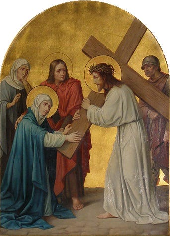 File:St. Martinuskerk, Beek, Stations of the Cross, Station 04, Jesus Meets His Mother, Mary.jpg File:St. Martinuskerk, Beek, Stations of the Cross, Station 04, Jesus Meets His Mother, Mary.jpg