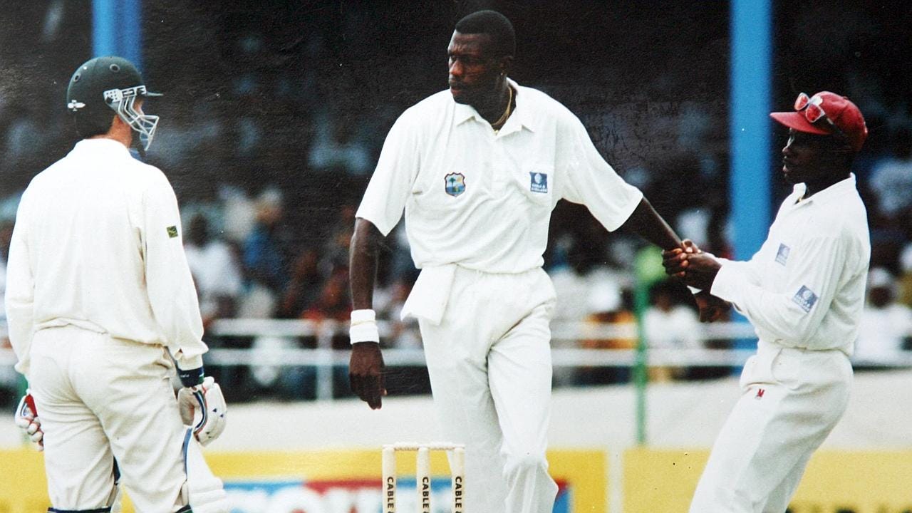 Curtly Ambrose autobiography reveals what Steve Waugh said that sparked  famous battle