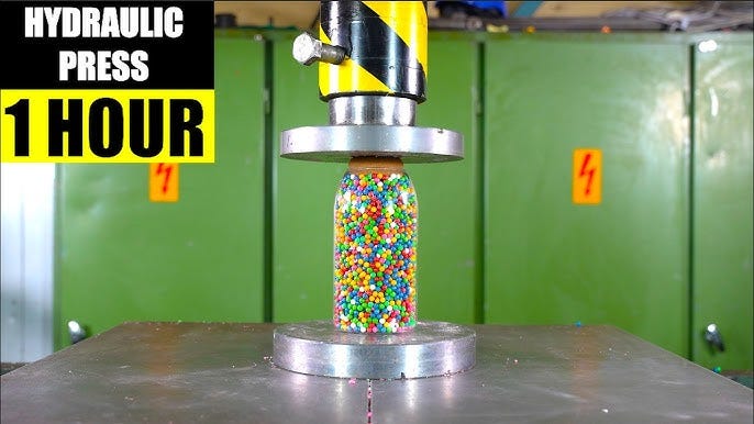 1 HOUR Hydraulic Press Compilation | Best of hpc_official Tiktok - YouTube