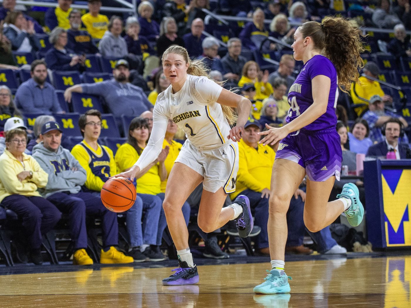 How four freshmen are shaping the present and future of Michigan Women's  Basketball - Maize n Brew