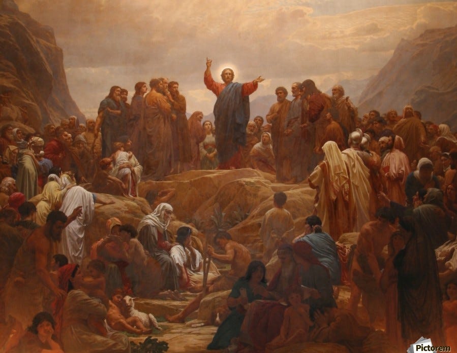 Sermon on the Mount - Henrik Olrik
