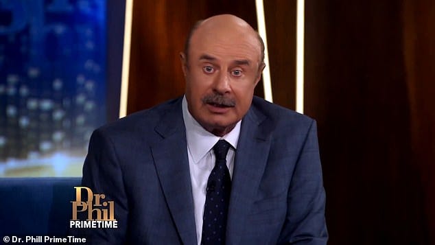 Dr. Phil used his primetime show Monday to call for Joe Biden to dismiss the conviction of Donald Trump on 34 felony counts of falsifying documents