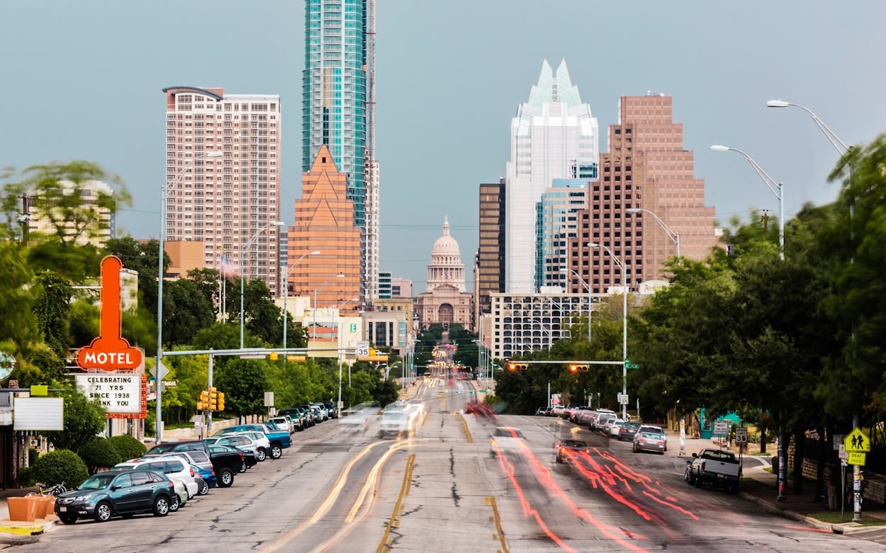 South Congress Avenue in Austin.