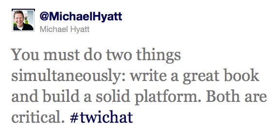 Michael Hyatt Twitter Interview Excerpt