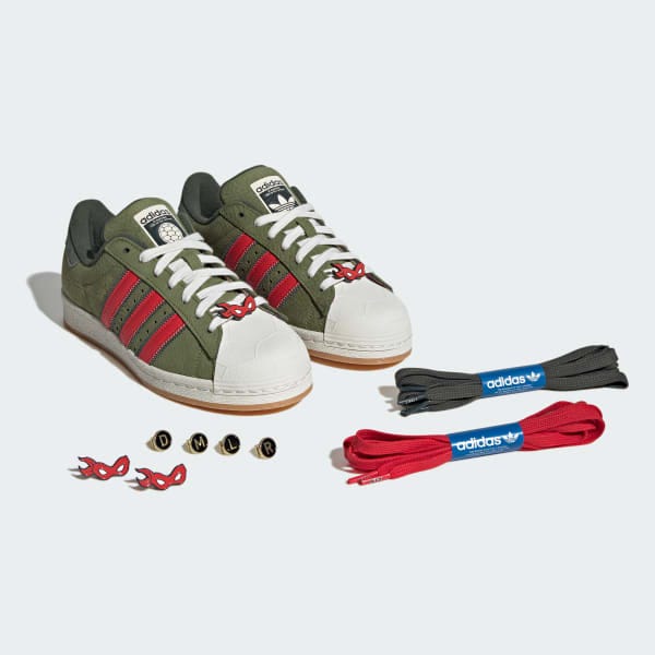 adidas TMNT Shell-Toe Shoes - Green | adidas India
