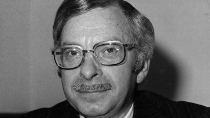 Obituary: Creator of Barnett formula dies | Financial Times