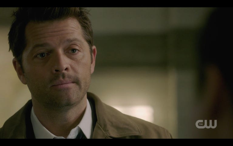 castiel responds to jack killing michael