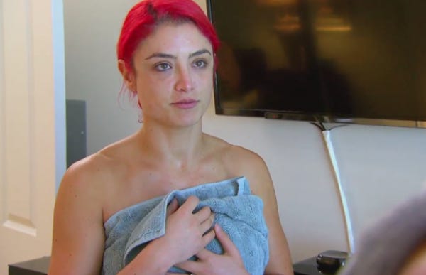 eva marie tells jonathan about breast implants failing on total divas 2015