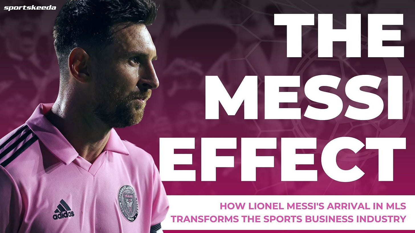 Messi to MlS: The Messi Effect: How Lionel Messi's arrival in MLS has  transformed the sports business industry