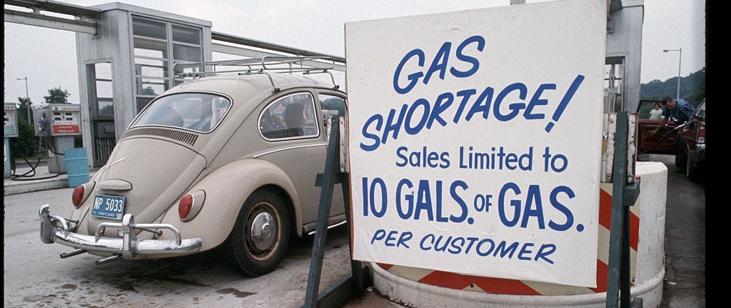 The 1970s Energy Crisis in Photos