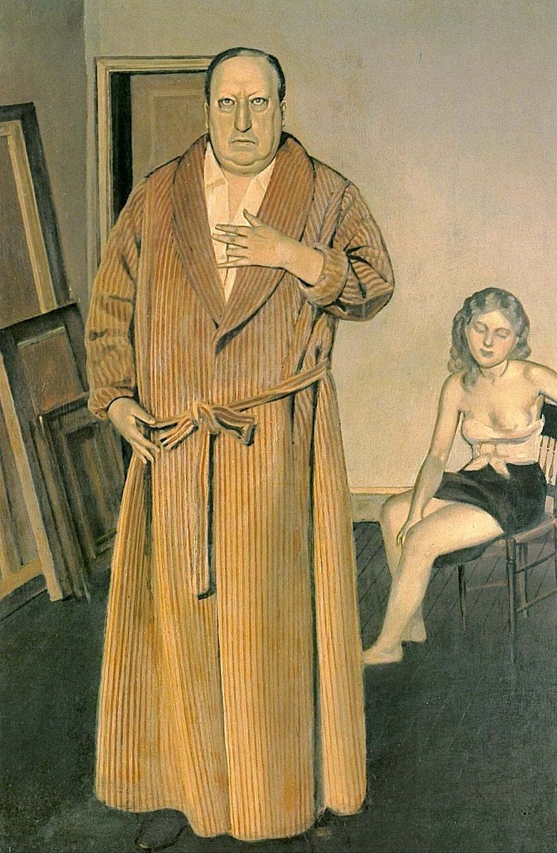 Katharine Weber on X: "Every time I hear about Harvey Weinstein in his  bathrobe, I think of this creepy 1936 Balthus portrait of Derain.  https://t.co/ITRBPcxmOJ" / X