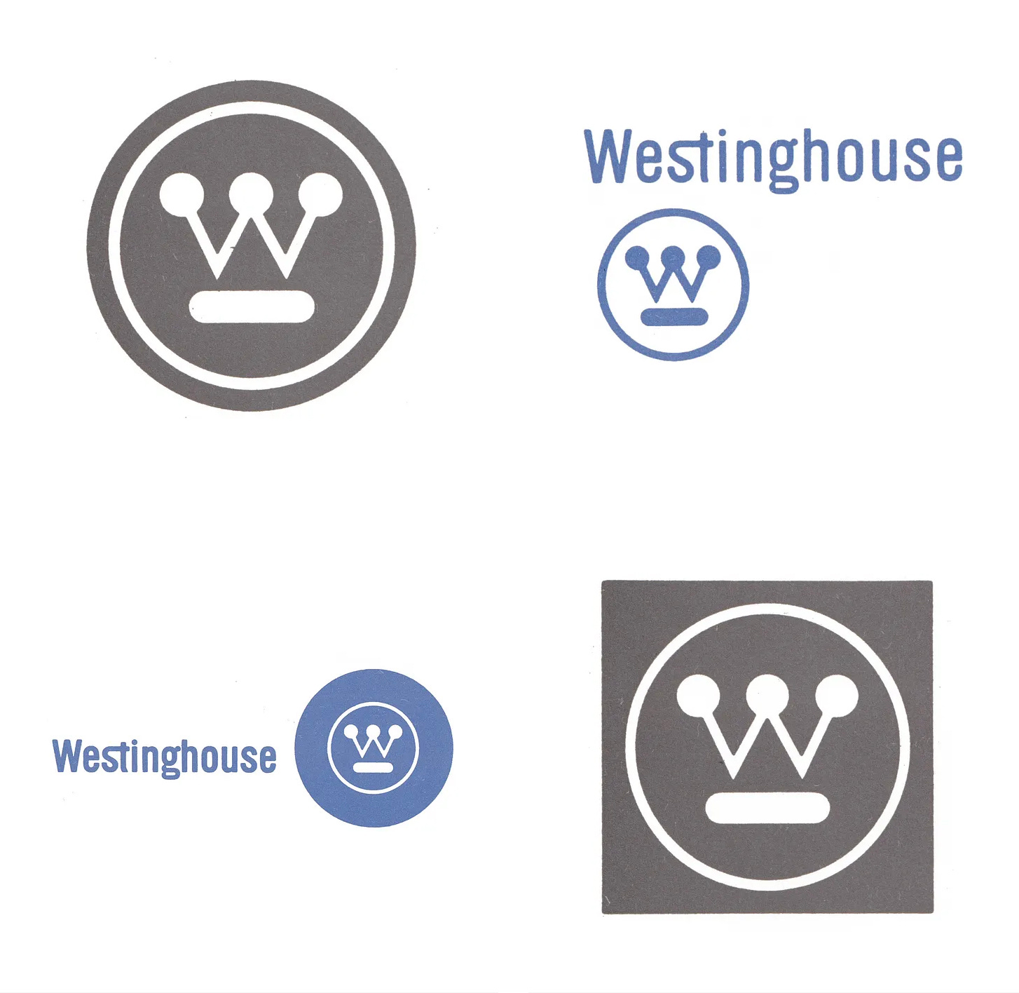 Paul Rand's 1961 logo for Westinghouse.