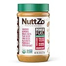 Organic Power Fuel Crunchy Nut Butter by NuttZo | 7 Nuts & Seeds Blend, Paleo, Non-GMO, Gluten-Free, Vegan, Kosher | 1g Sugar, 6g Protein | 26oz Jar