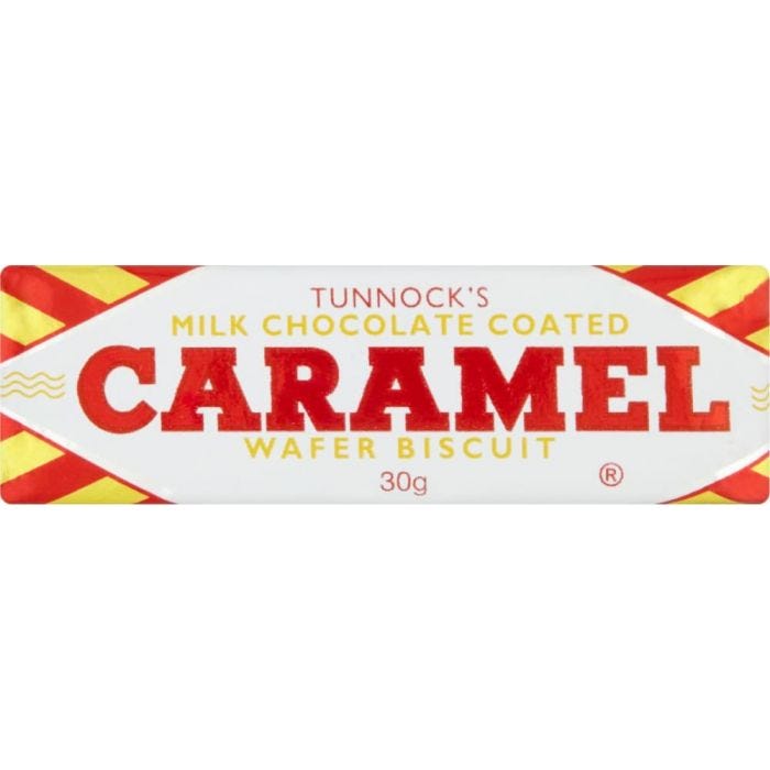 Tunnock's Milk Chocolate Caramel Wafer - 48x30g